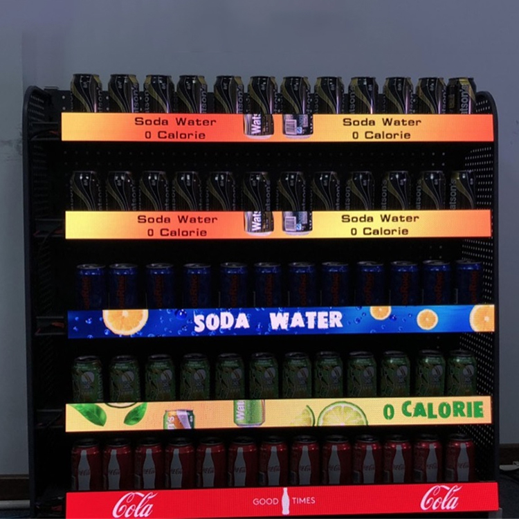 Pantalla de tira digital LED inteligente para estante de supermercado
