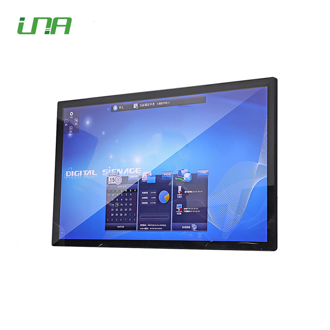 Pantalla digital comercial LCD montada en la pared para interiores de 49 ''