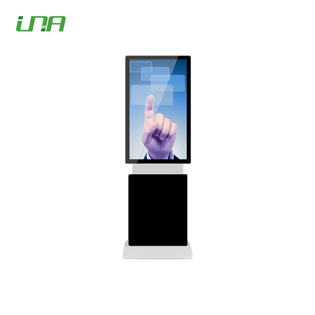 Señalización digital LCD giratoria de 360 ​​​​° para publicidad en centros comerciales