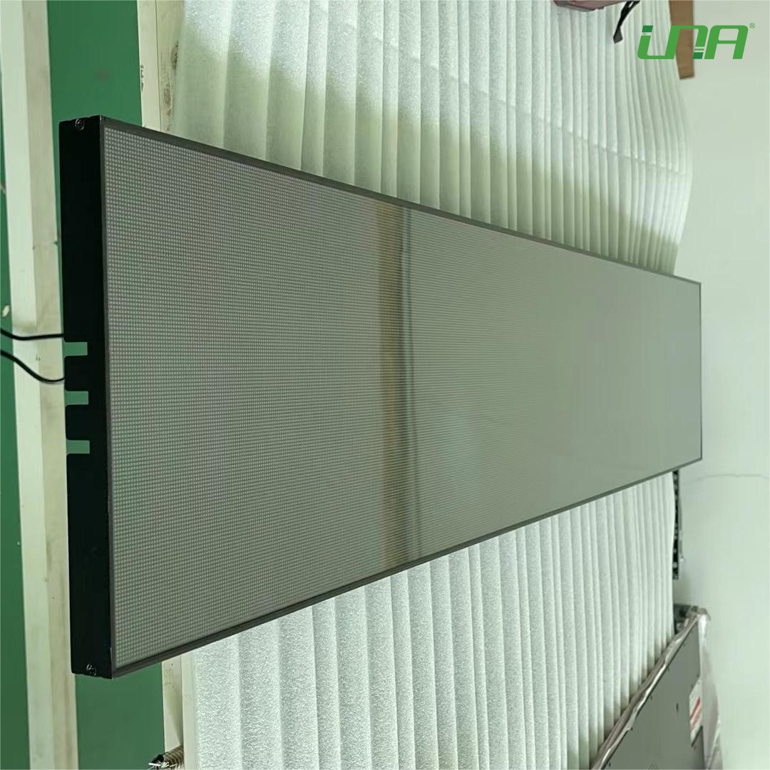 Señalización de pantalla digital LED P1.5 tipo tira para estante interior